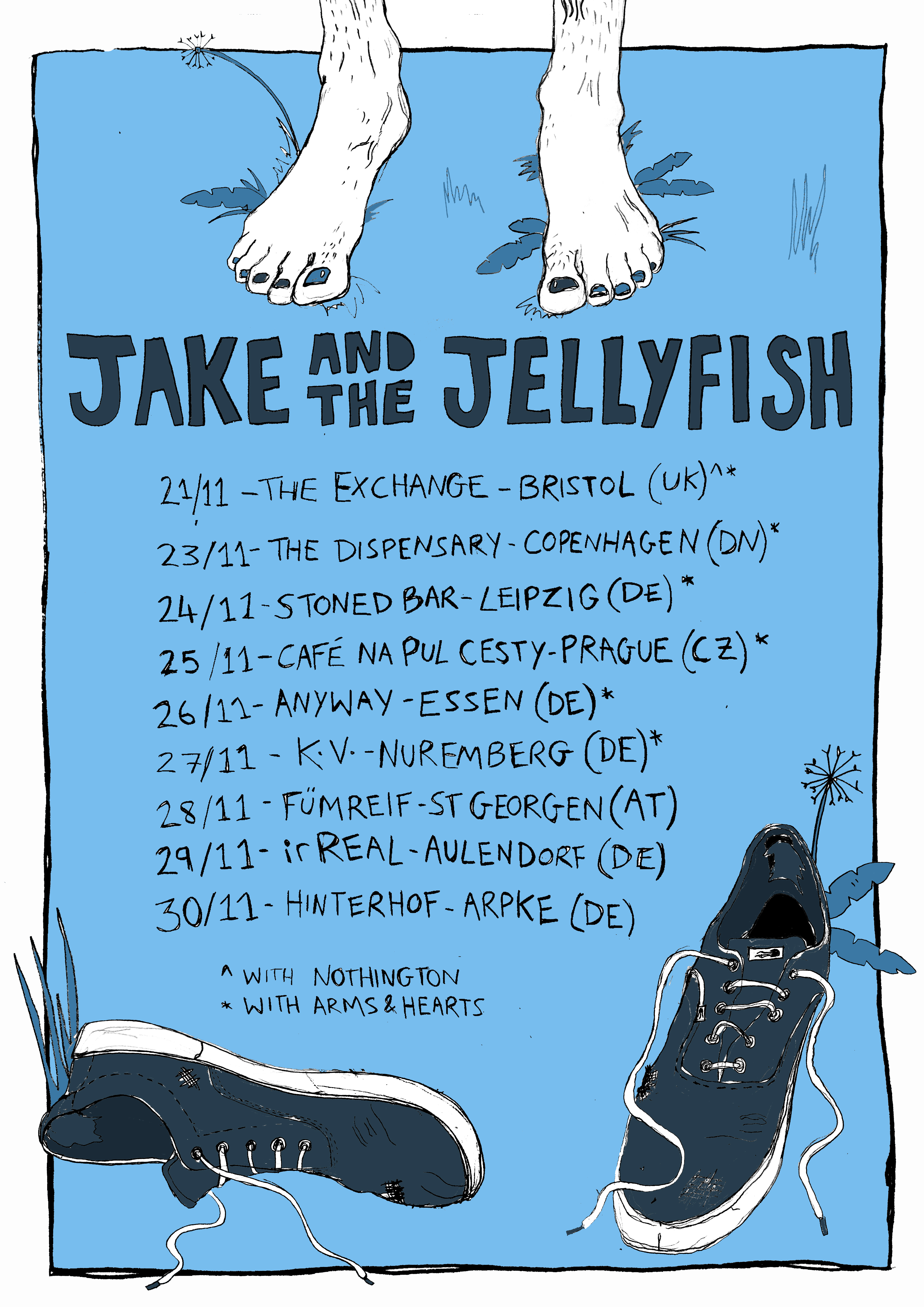 Jake & the Jellyfish + Arms & Hearts
