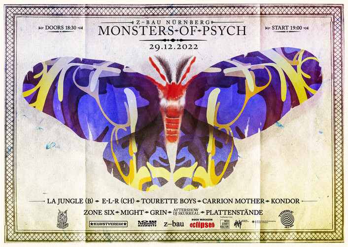 Monsters Of Psych w/ La Jungle