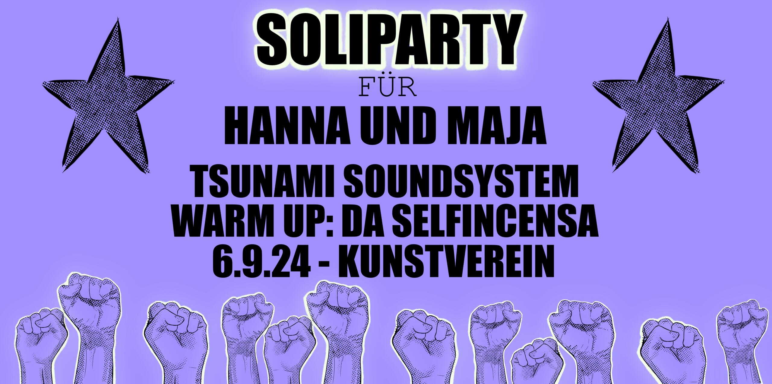 SOLIPARTYFÜR HANNA UND MAJA