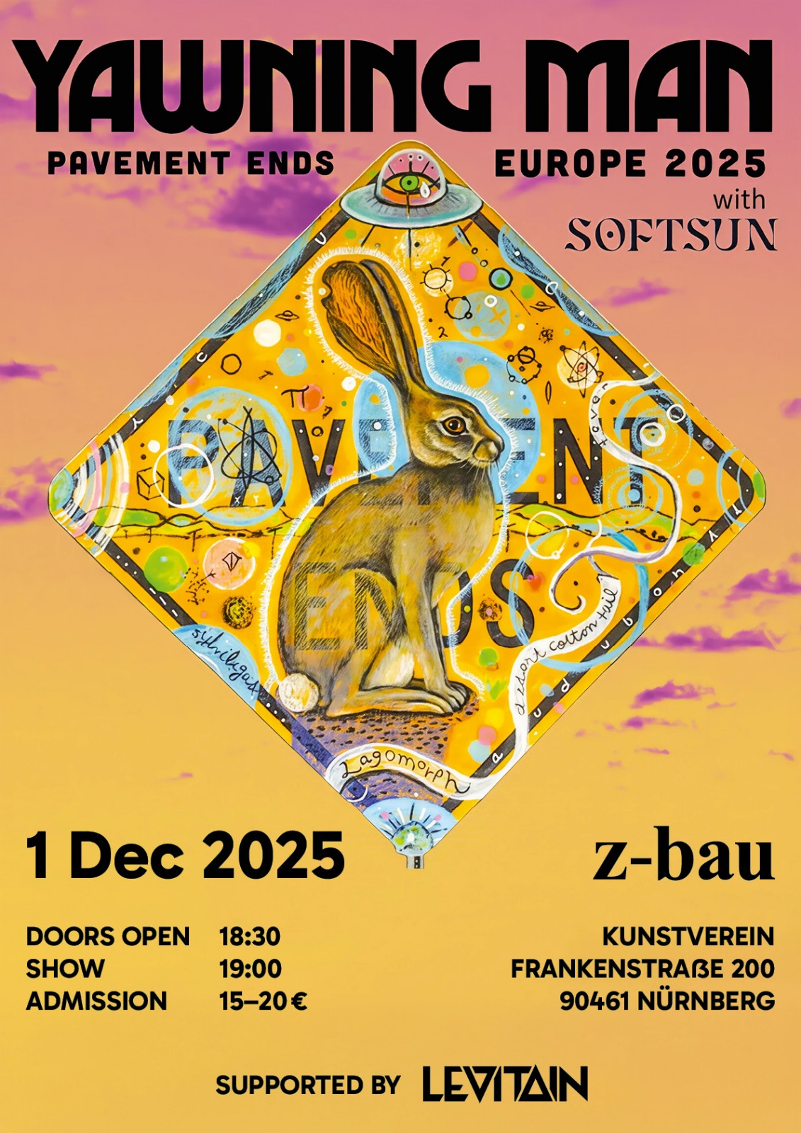 Yawning Man (USA) + Softsun (USA/NOR) + Levitain