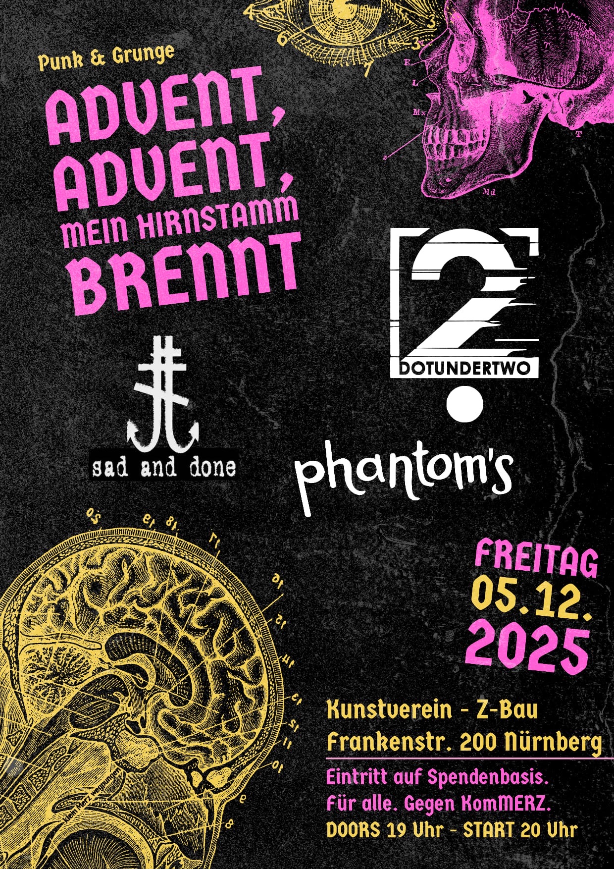 Advent, Advent, mein Hirnstamm brennt