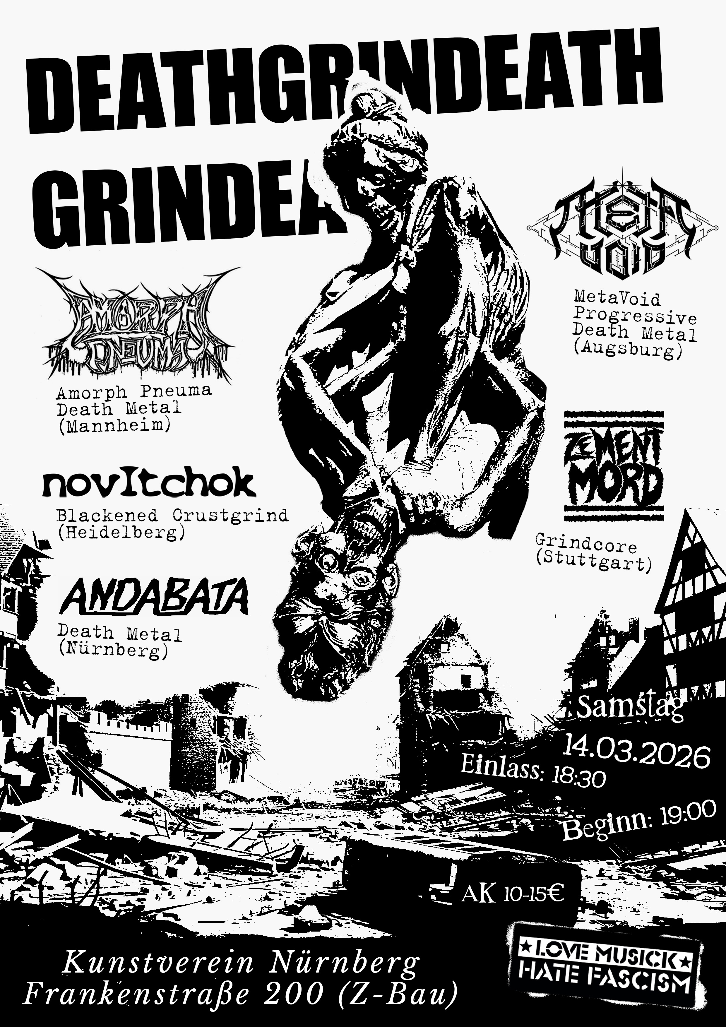 MetaVoid + ZementMord + Novitchok + Amorph Pneuma + Andabata