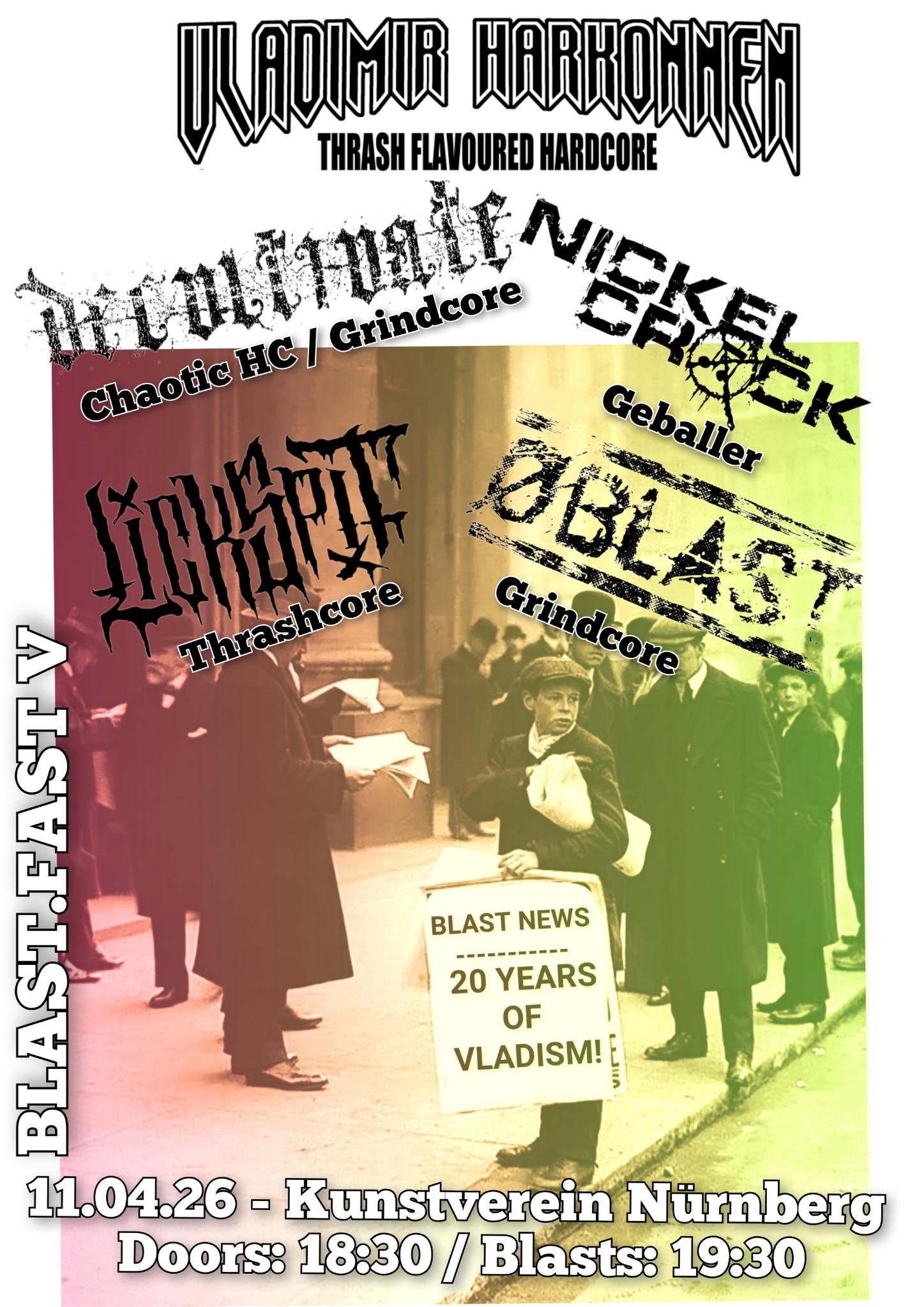 blast.fast.concerts präsentiert: VLADIMIR HARKONNEN + Friends