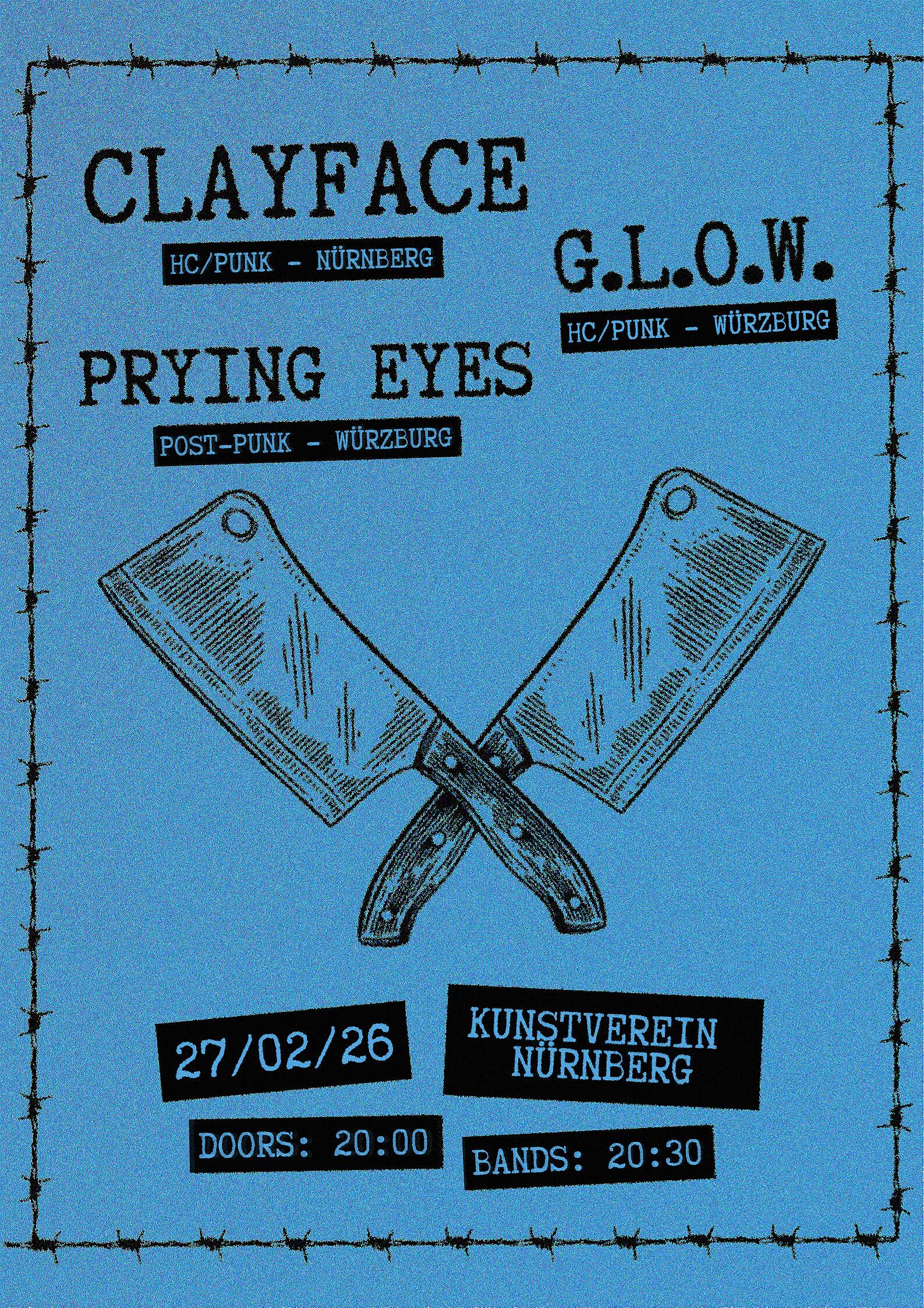 G.L.O.W., Prying Eyes, CLAYFACE