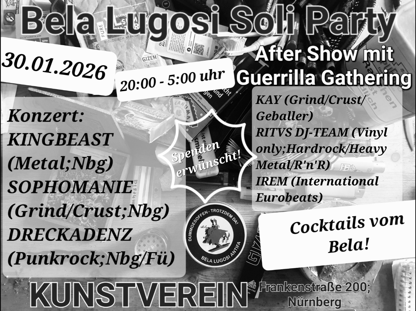 Bela Lugosi Bar Soli Party